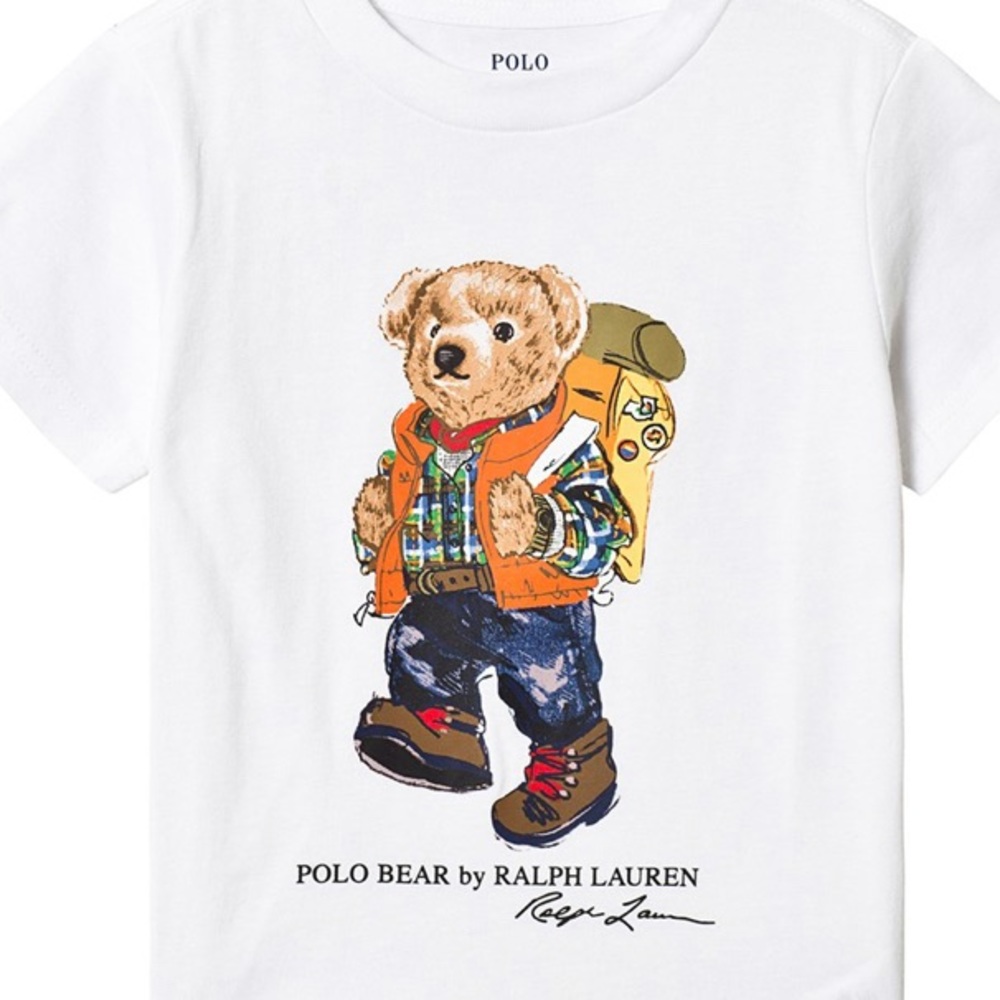New Ralph Lauren Hiker Bear Polo Tee